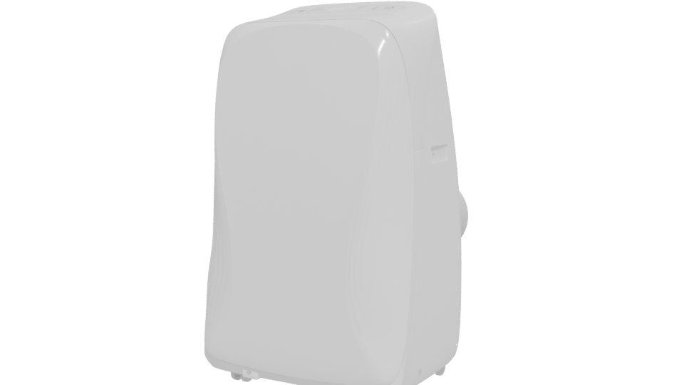 Sleek White Appliance Model 3D - Professional 3D Model Render 12