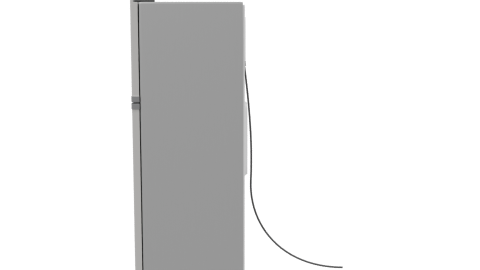 Automatic Refrigerator MABE 3D Model - Professional 3D Model Render 2