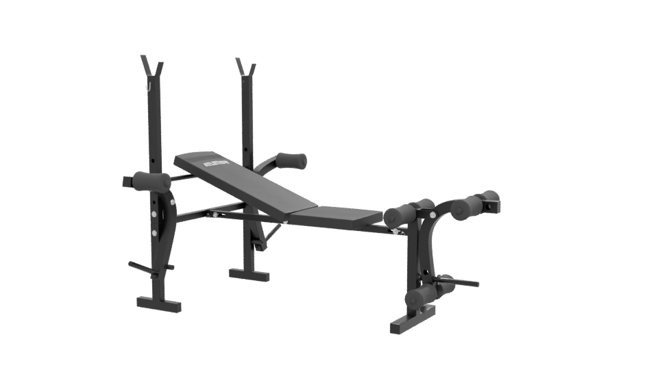 Multifunctional Bench Press 3D Model - Professional 3D Model Render 12