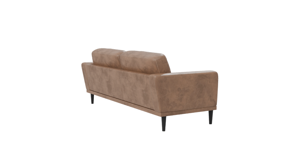 Stylish Leather Sofa Model - Professional 3D Model Render 7