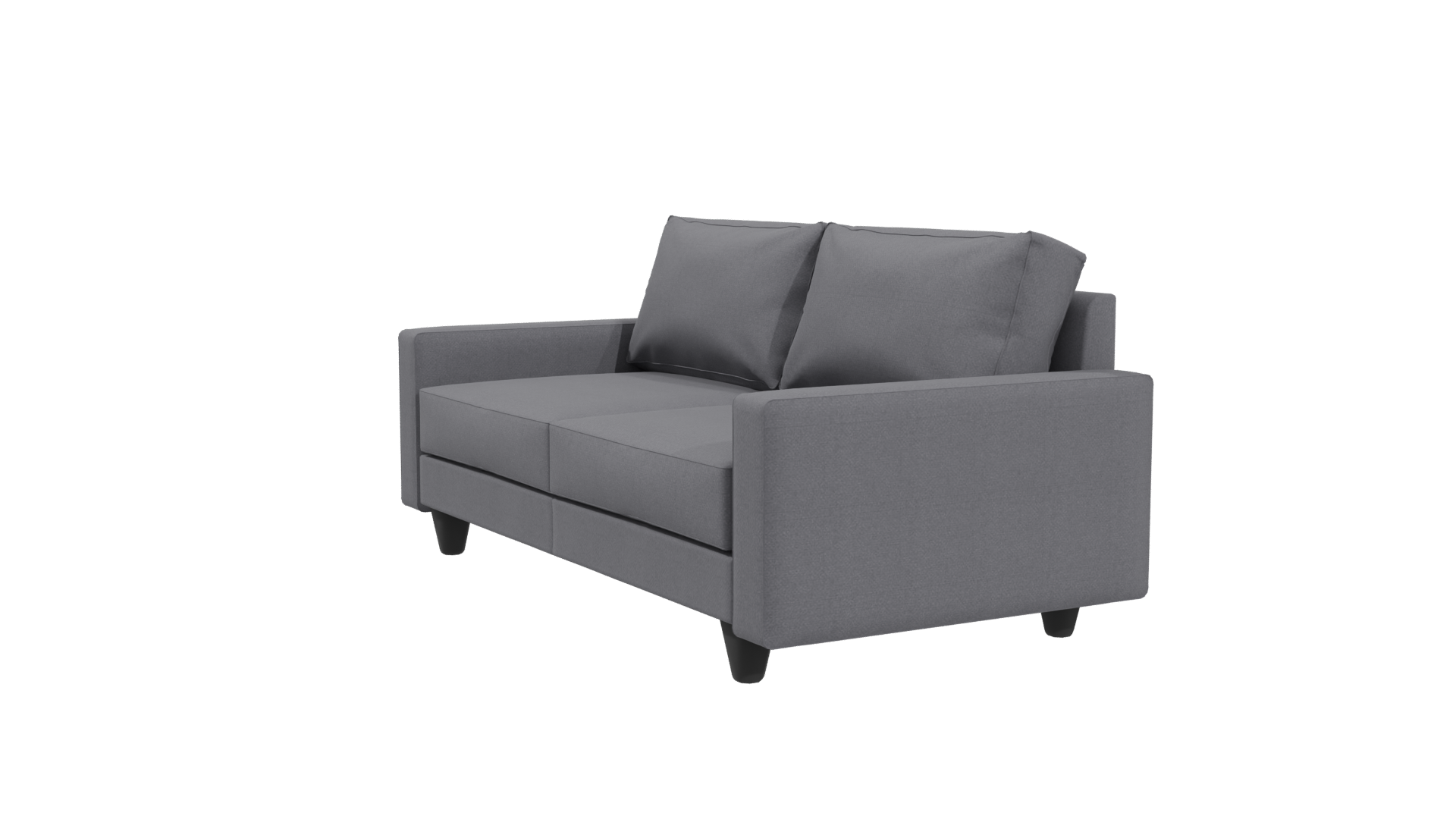 Contemporary Fabric Sofa 3D Model - Professional 3D Model Render 4