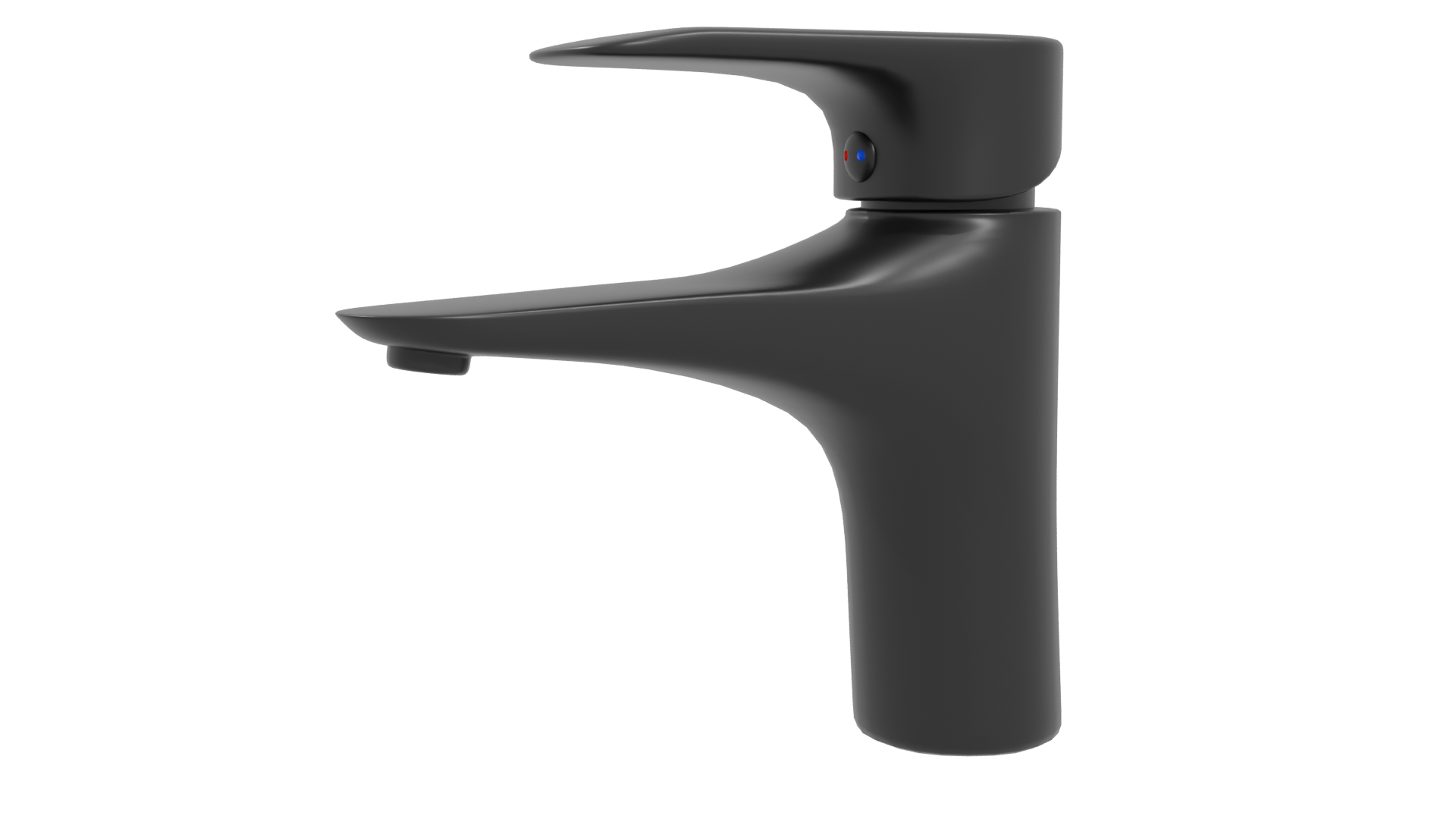 Sleek Modern Faucet 3D Model - Professional 3D Model Render 4