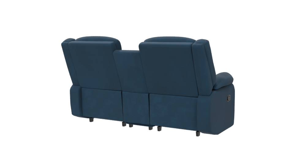 Stylish Reclining Sofa Model - Professional 3D Model Render 6
