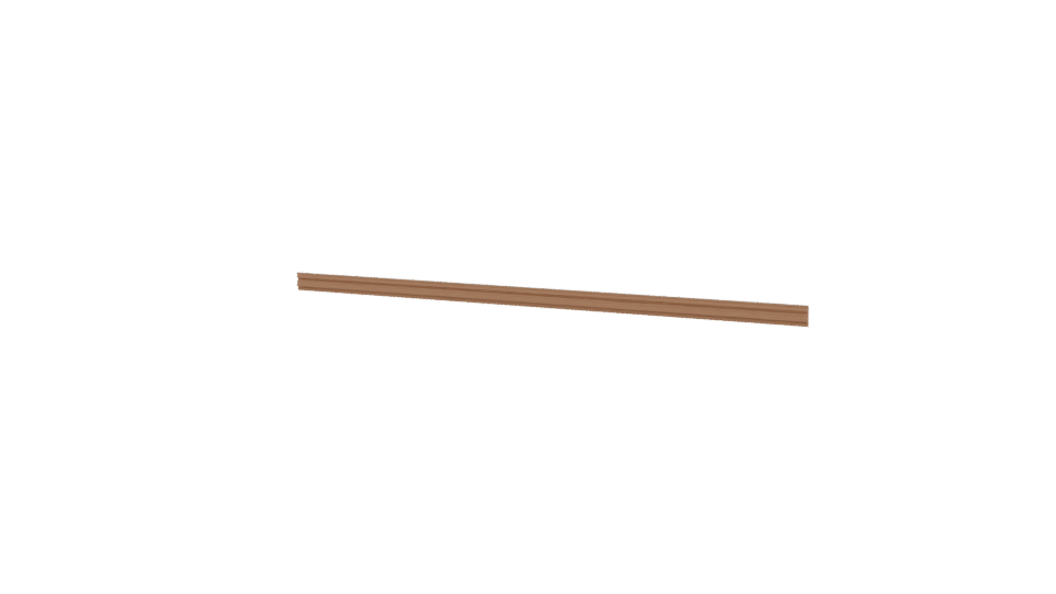 Stylized Long Metal Rod Model - Professional 3D Model Render 9