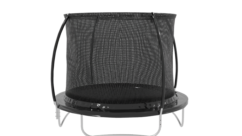 Stylish Outdoor Fire Pit Model - Professional 3D Model Render 2