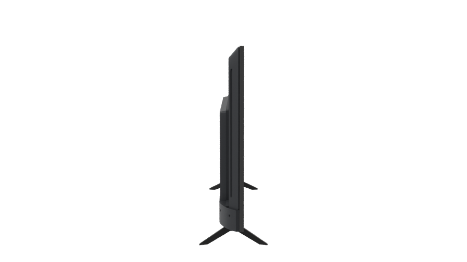 Sleek Modern Television Model - Professional 3D Model Render 8