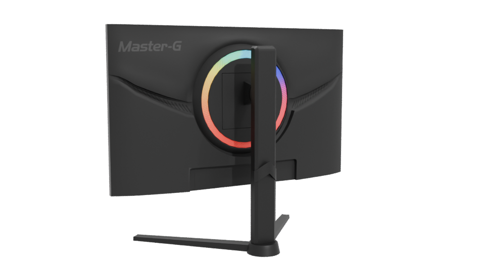 Sleek Modern Monitor 3D Model - Professional 3D Model Render 4