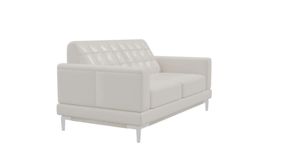 Stylish Minimalist Sofa 3D Model - Professional 3D Model Render 9