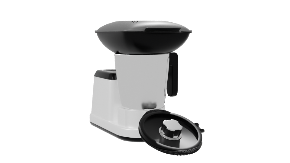 Kitchen Robot MagChef 3D Model - Professional 3D Model Render 7