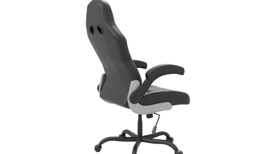 Ergonomic Gaming Chair 3D Model - Professional 3D Model Render 7
