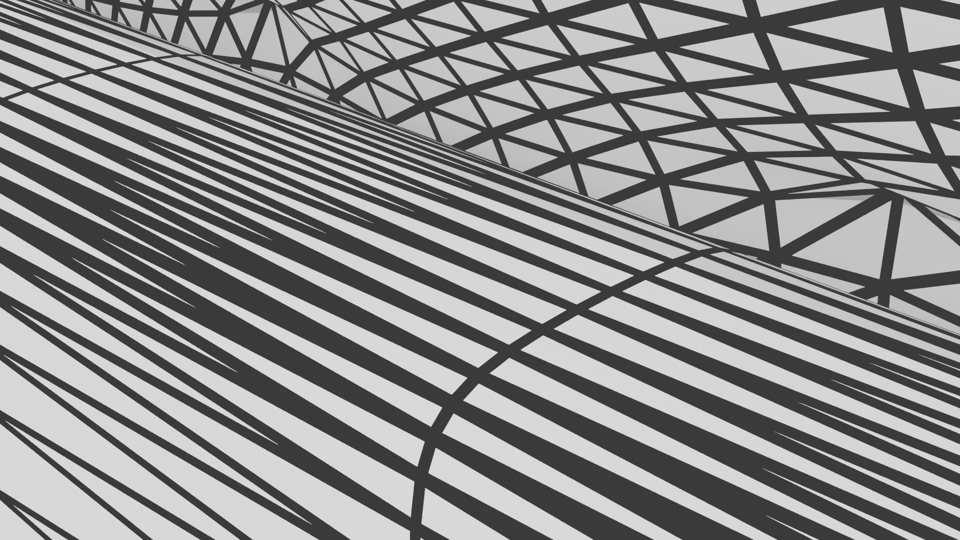 Modern Gray Sofa 3D Model - Professional 3D Model Render 9