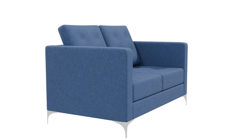 Stylish Modern Two-Seater Sofa - Professional 3D Model Render 9