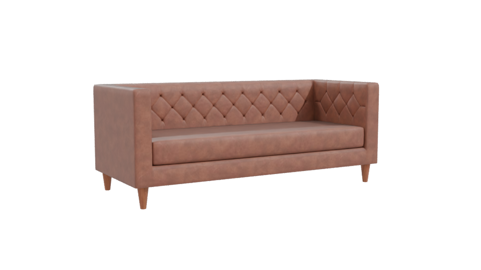 Brescia Tabacco Modern Sofa 3D - Professional 3D Model Render 10
