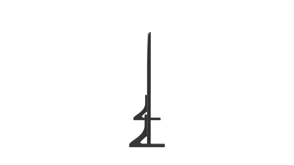Sleek Modern TV Stand 3D - Professional 3D Model Render 8
