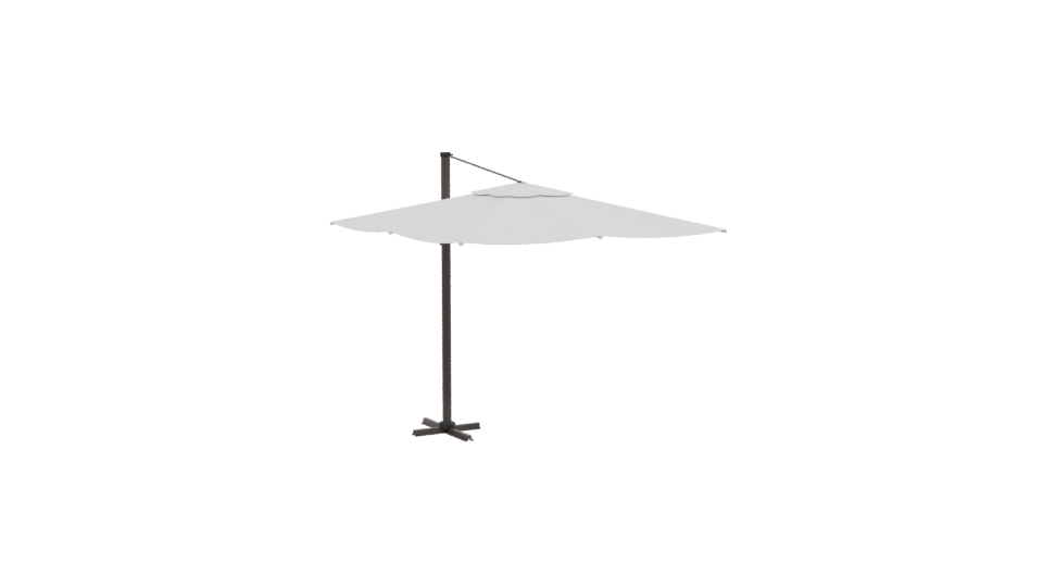 Stylish Outdoor Canopy Sun Shade 3D Model - Professional 3D Model Render 13