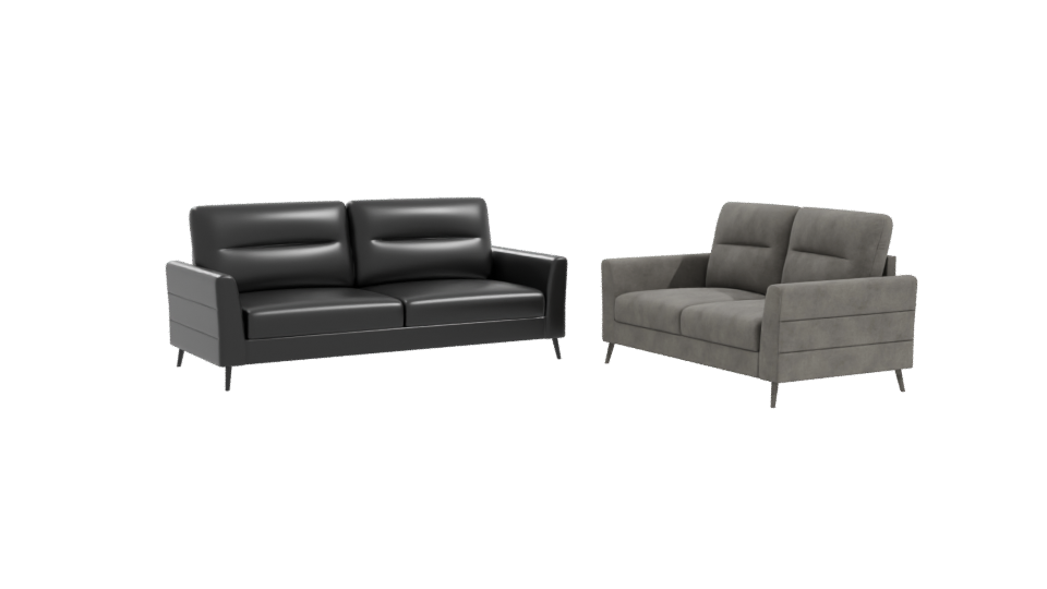 Stylish Modular Sofa Set 3D - Professional 3D Model Render 10