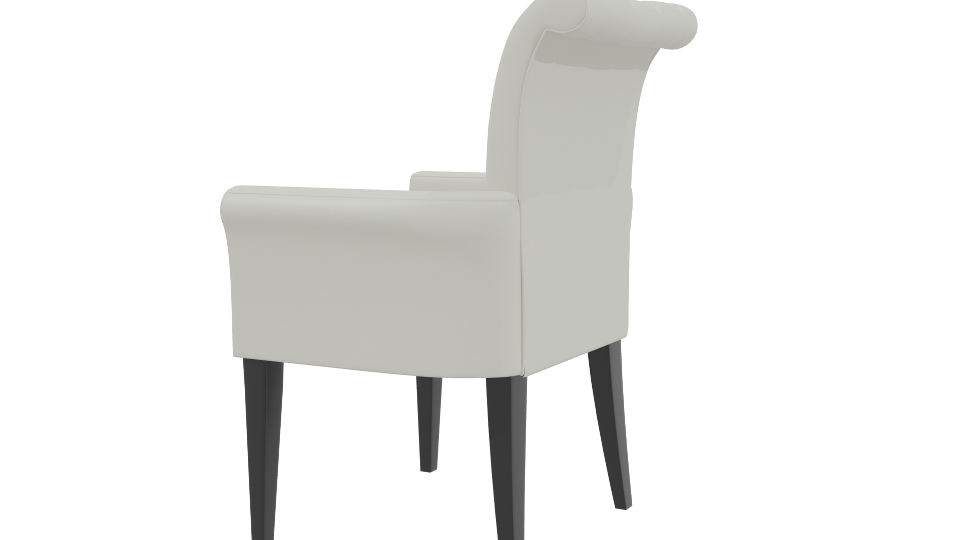 Elegant Modern Accent Chair 3D - Professional 3D Model Render 3