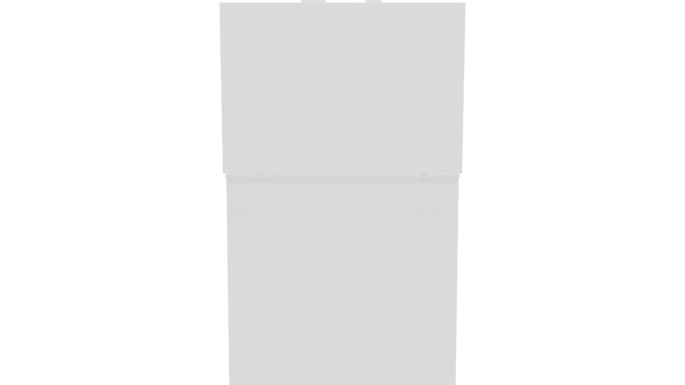 Compact Chest Freezer Model 3D - Professional 3D Model Render 5