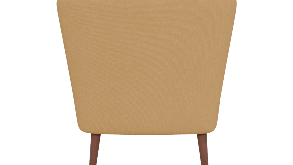 Stylish Modern Accent Chair 3D - Professional 3D Model Render 5