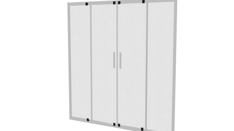 Stylish Modern Sliding Door 3D - Professional 3D Model Render 6