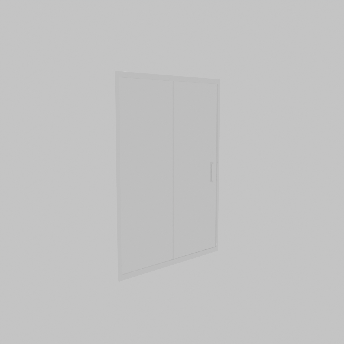 Mampara corredera frontal light