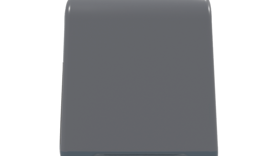 Compact Modern Air Fryer Model - Professional 3D Model Render 2