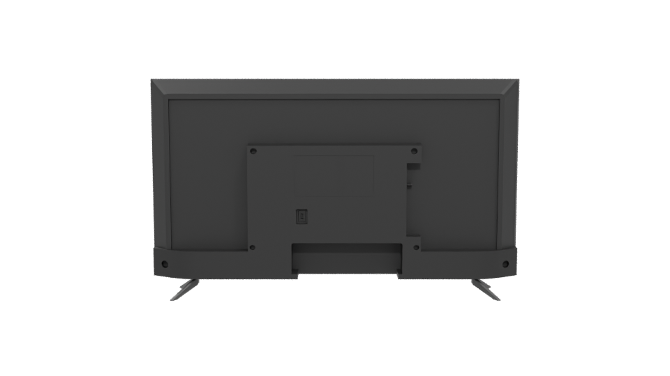 Sleek Modern TV Display Model - Professional 3D Model Render 5