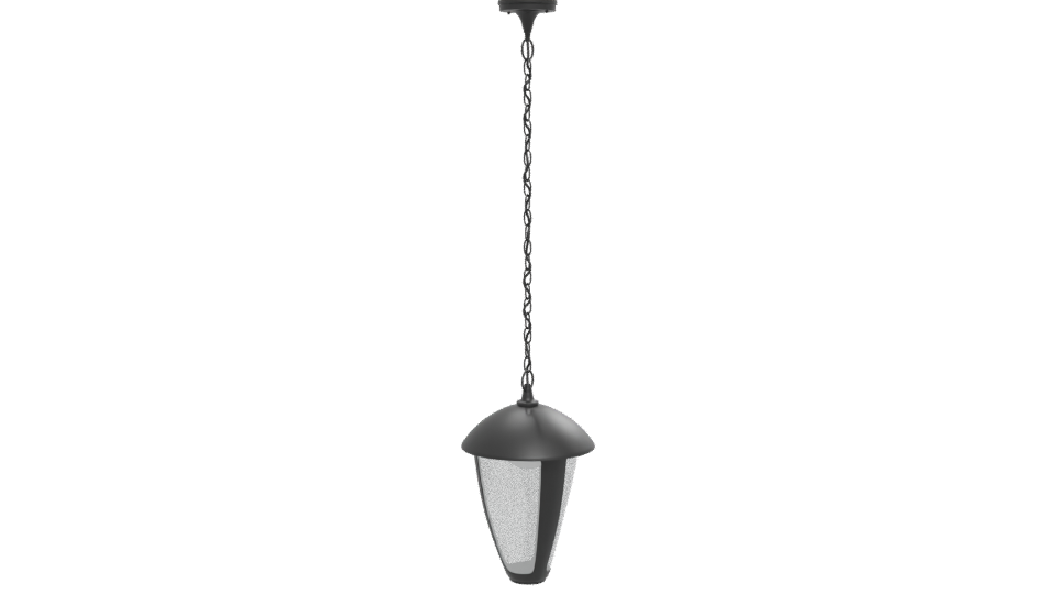 Hanging Outdoor Lantern Model - Professional 3D Model Render 12