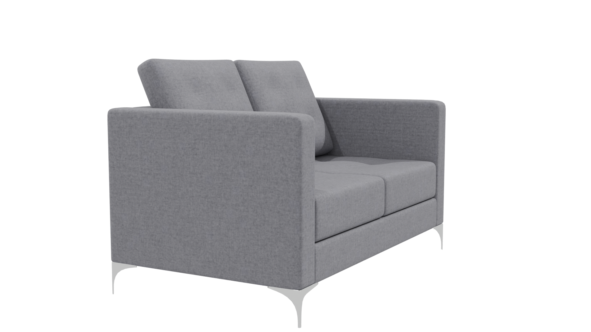 Contemporary Two-Seater Sofa Model - Professional 3D Model Render 24