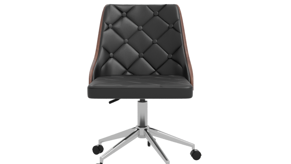 Stylish Modern Office Chair 3D - Professional 3D Model Render 11