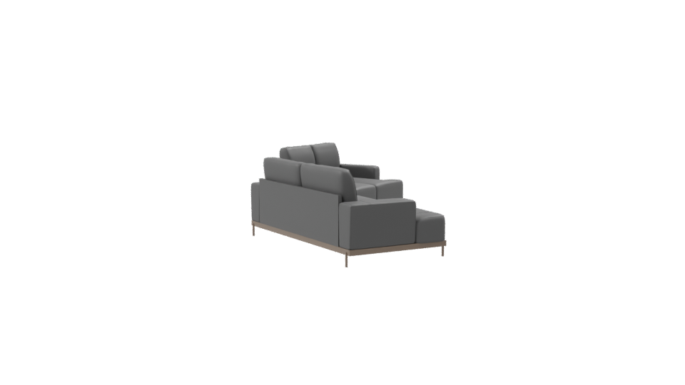 Elegant Modern Sofa Set 3D - Professional 3D Model Render 8