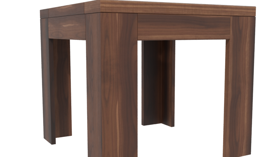 Sisal Side Table 3D Model - Professional 3D Model Render 13