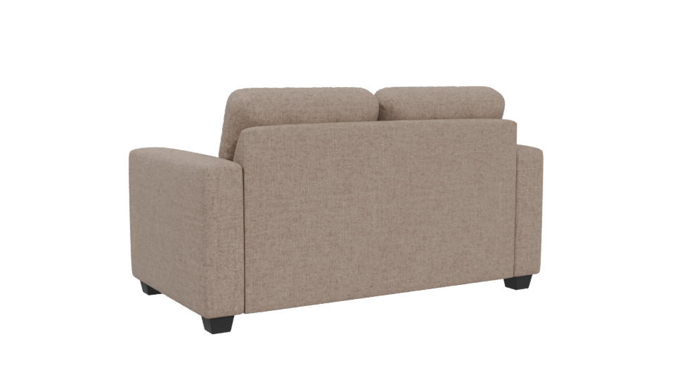 Stylish Modern Fabric Sofa 3D Model - Professional 3D Model Render 4