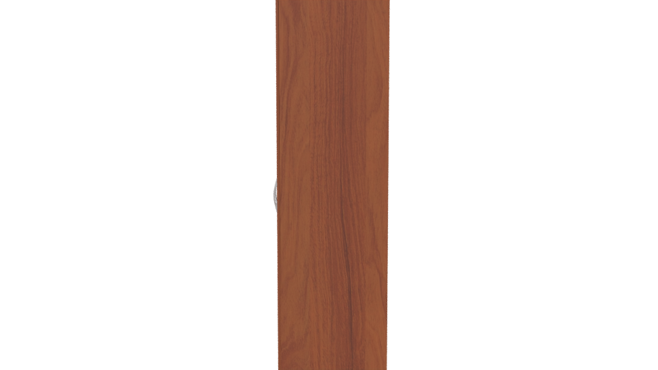 Stylish Wooden Storage Cabinet 3D - Professional 3D Model Render 2