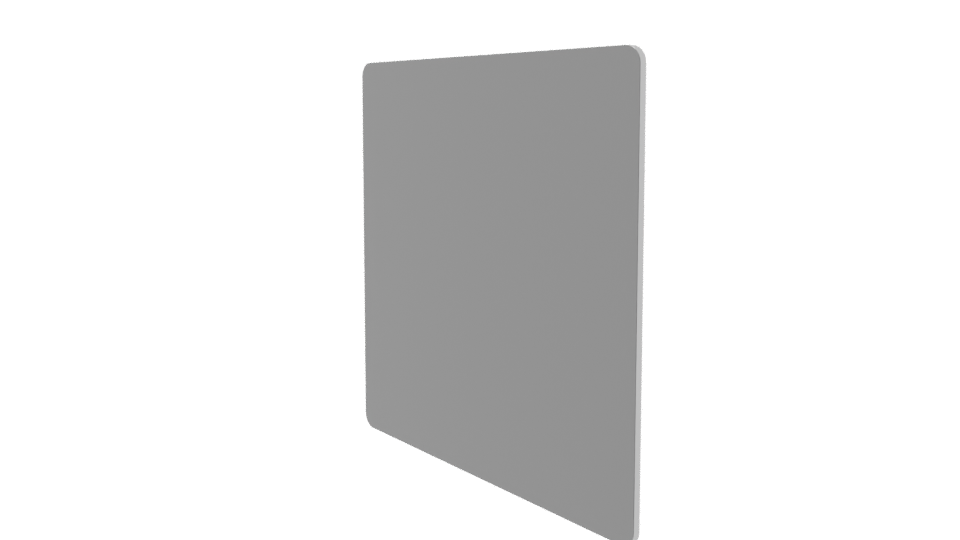 Sleek Metallic Surface 3D Model - Professional 3D Model Render 7