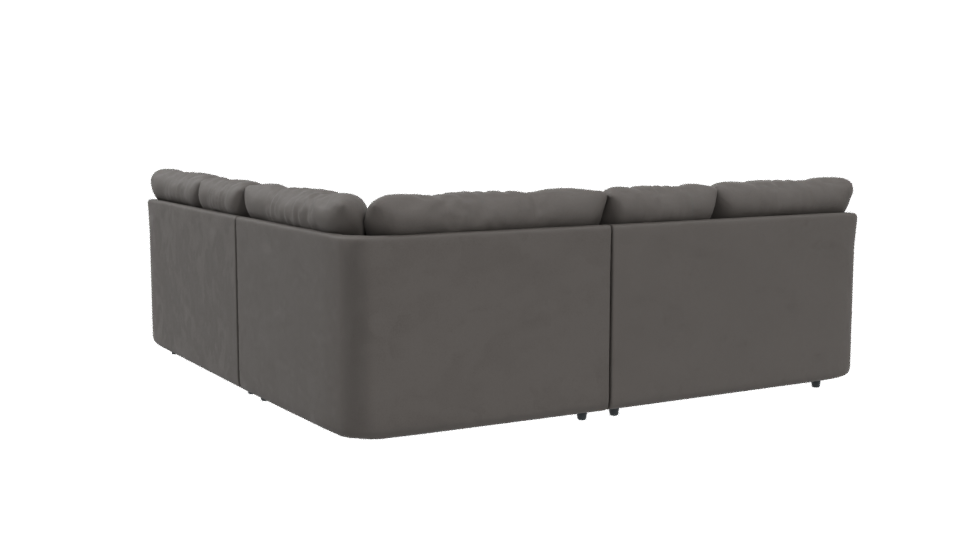 Modular Roma Sofa Set 3D - Professional 3D Model Render 4