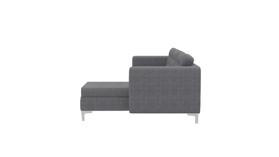 Contemporary Sectional Sofa 3D Model - Professional 3D Model Render 2