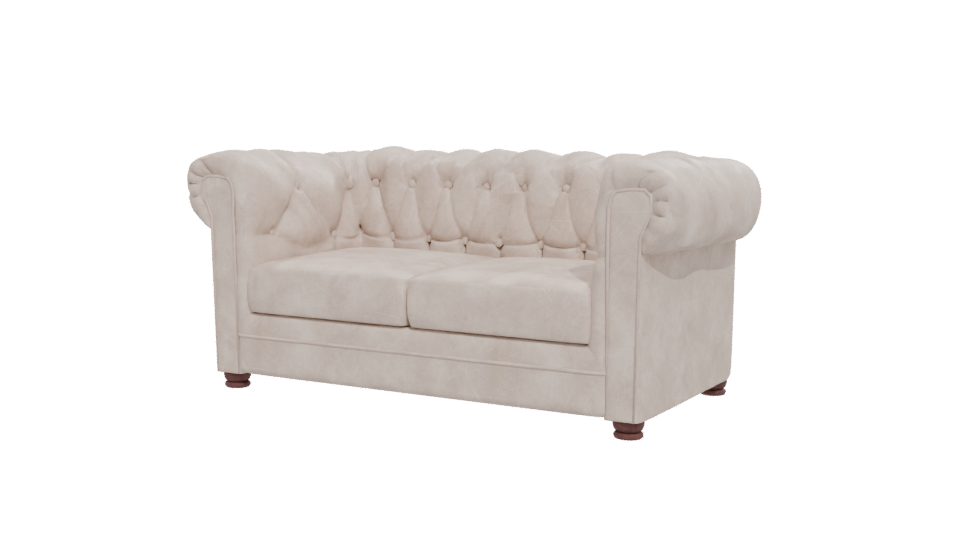 Chesterfield Sofa 3D Model - Professional 3D Model Render 12