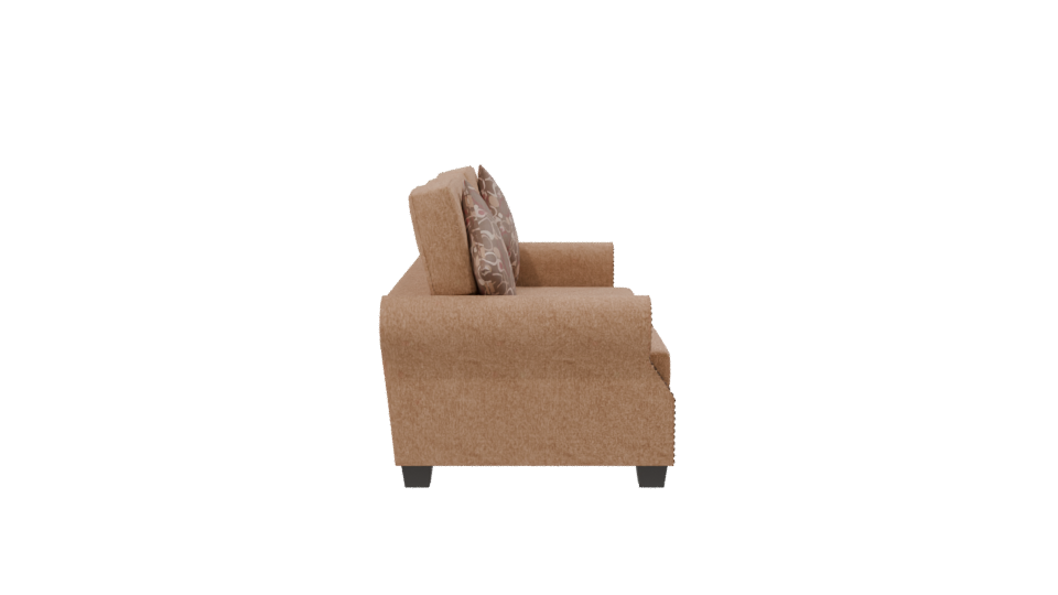 Florida Sofa 3C Cafe Claro Model - Professional 3D Model Render 8