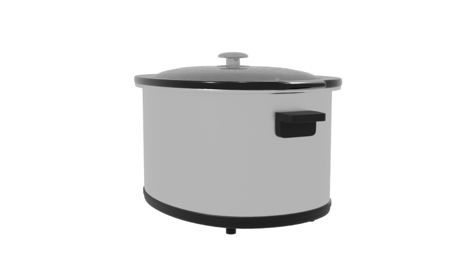 Multi-Functional Slow Cooker 3D - Professional 3D Model Render 7