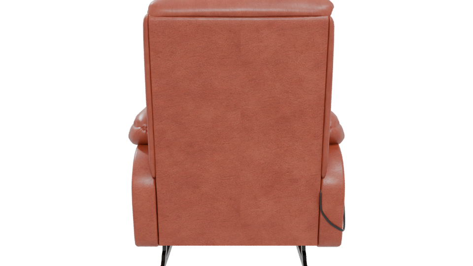 Stylish Leather Recliner Chair 3D - Professional 3D Model Render 5