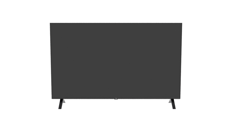 Sleek Modern TV Display Model - Professional 3D Model Render 11