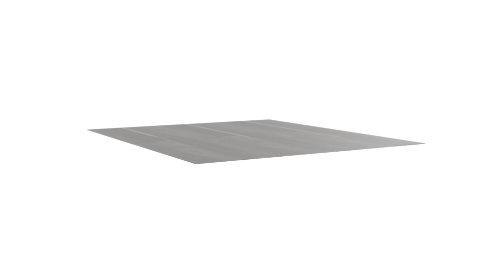 Sleek Modern Metal Panel 3D Model - Professional 3D Model Render 7