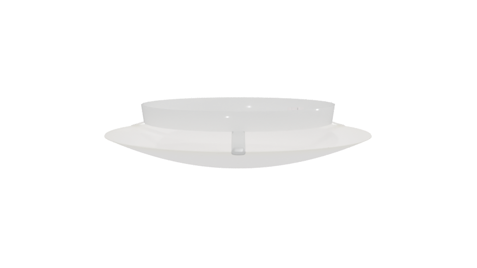Sleek Ceiling Light Fixture 3D - Professional 3D Model Render 13
