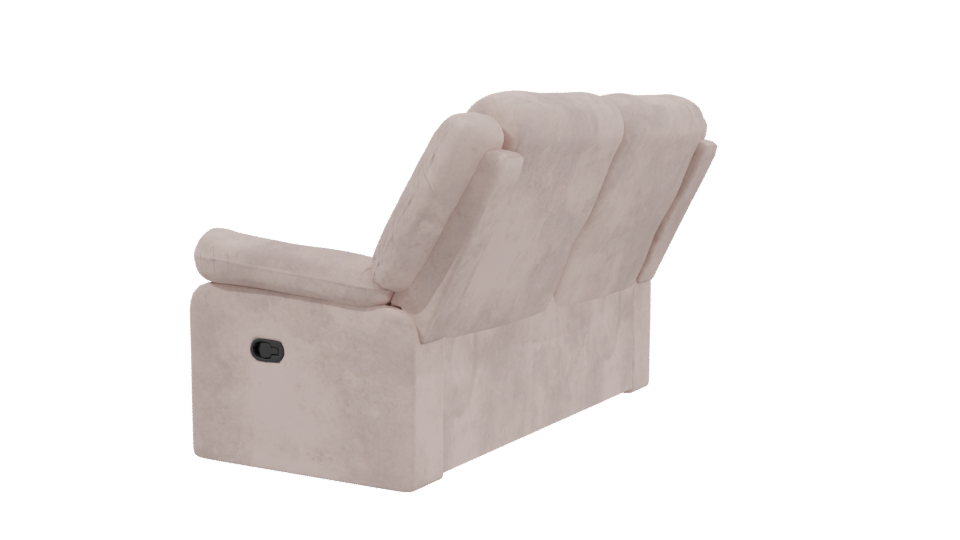 Modern Recliner Sofa 3D Model - Professional 3D Model Render 3