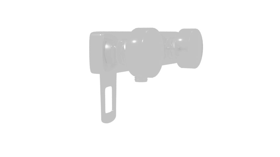 Sleek Modern Faucet 3D Model - Professional 3D Model Render 3