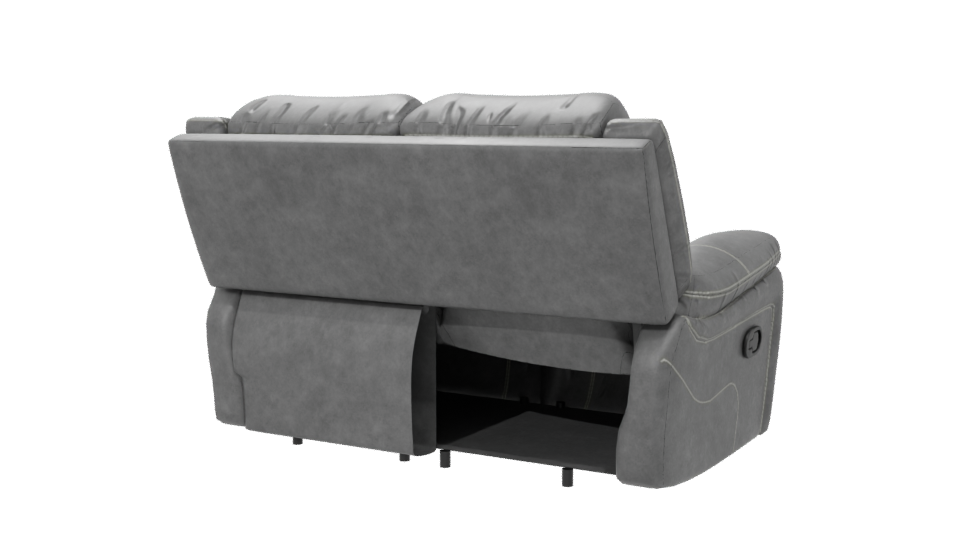 Stylish Modern Recliner Sofa 3D Model - Professional 3D Model Render 6