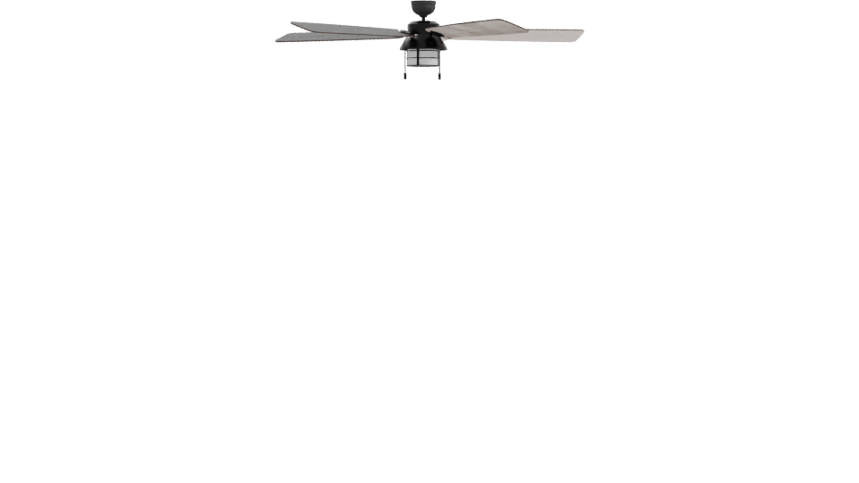 Contemporary Ceiling Fan 3D Model - Professional 3D Model Render 10