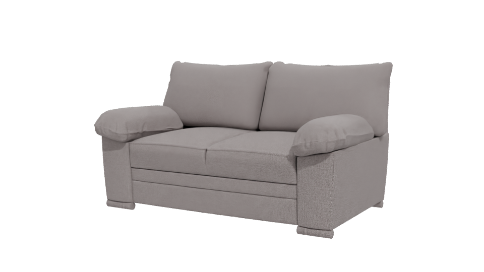 Comfortable Fabric Sofa 3D Model - Professional 3D Model Render 12