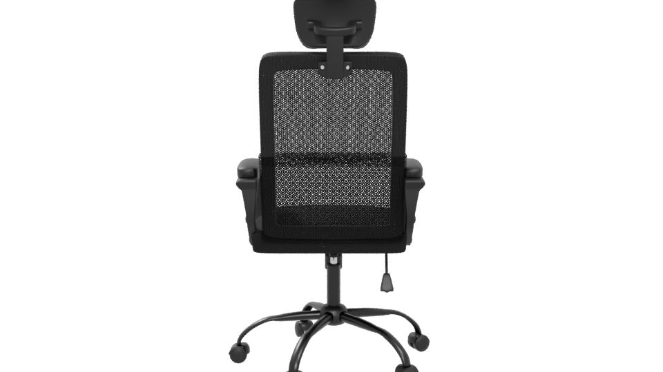 Ergonomic Office Chair Model 3D - Professional 3D Model Render 5